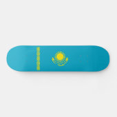 Kazachse vlag persoonlijk skateboard (Horizontaal)