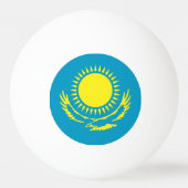 Kazachse vlag pingpongbal (Voorkant)