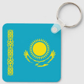 Kazachse vlag sleutelhanger (Achterkant)