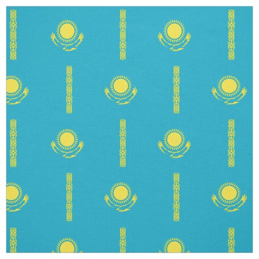 Kazachse vlag stof (Swatch)