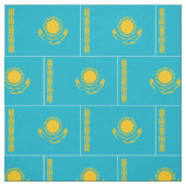 Kazachse vlag stof (Swatch)