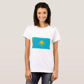Kazachse vlag t-shirt (Voorkant volledig)