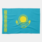 Kazachse vlag theedoek (Horizontaal)