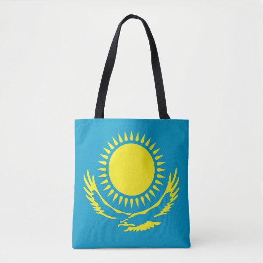 Kazachse vlag tote bag (Voorkant)