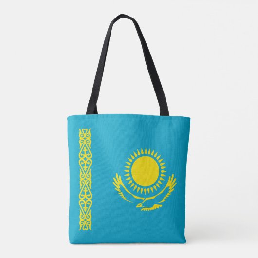 Kazachse vlag tote bag (Achterkant)