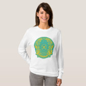 Kazachse wapenschild T-Shirt (Voorkant volledig)