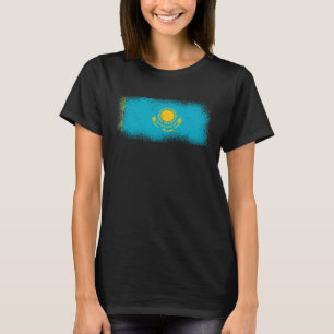 Kazachstaanse vlag Kazachstan T-shirt