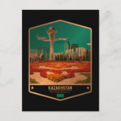 Kazachstan Briefkaart (Voorkant)