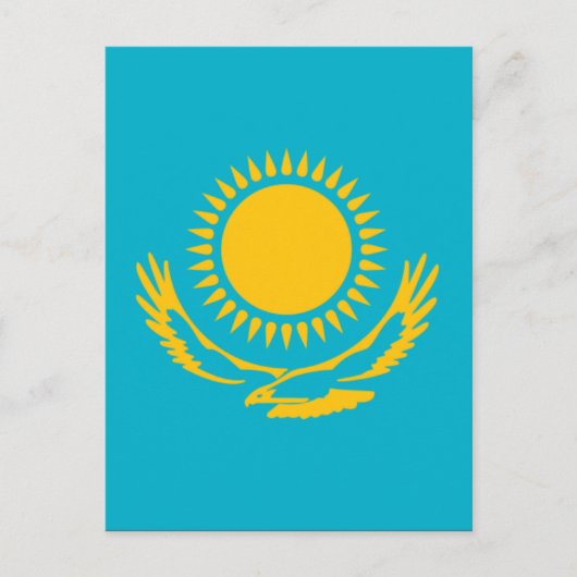 kazachstan briefkaart (Voorkant)