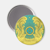 kazachstan embleem magneet (Voorkant / Achterkant)