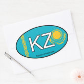 Kazachstan Euro Sticker (Envelop)