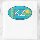 Kazachstan Euro Sticker (Tas)