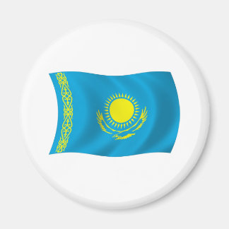 Kazachstan Flag Magnet