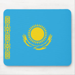 Kazachstan Flag Mousepad Muismat
