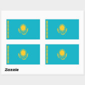 Kazachstan Flag Sticker (Vel)