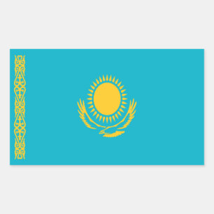 Kazachstan Flag Sticker