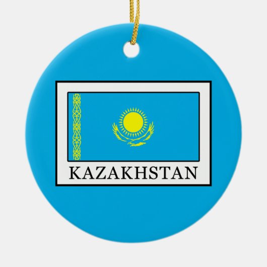 Kazachstan Keramisch Ornament (Voorkant)