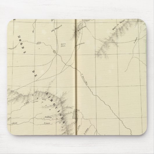 Kazachstan, Kirgizië Muismat (Voorkant)