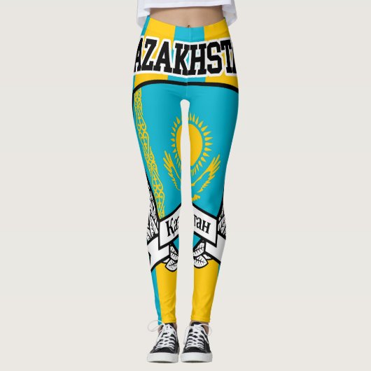 Kazachstan Leggings (Voorkant)