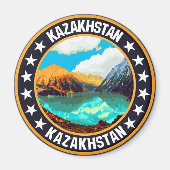 Kazachstan Magneet (Voorkant)