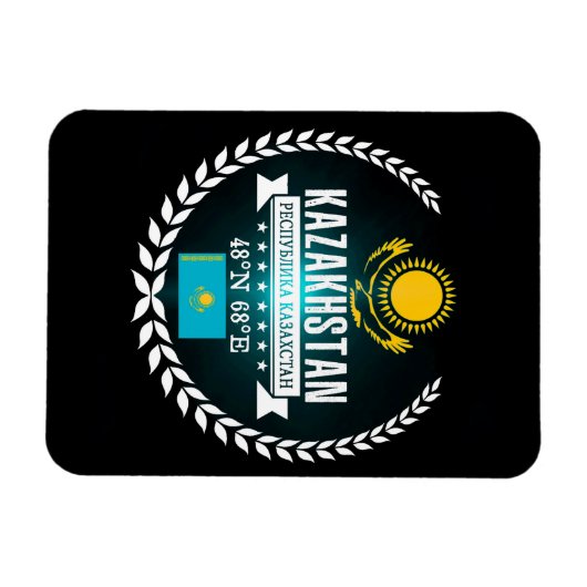 Kazachstan Magneet (Horizontaal)