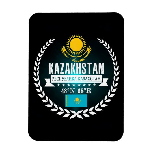 Kazachstan Magneet (Verticaal)