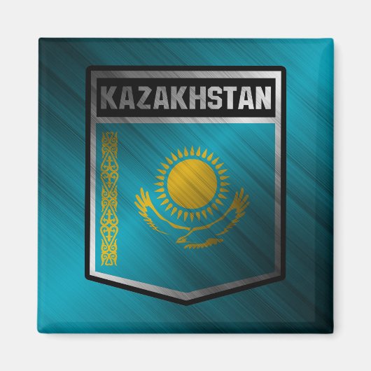 Kazachstan Magneet (Voorkant)