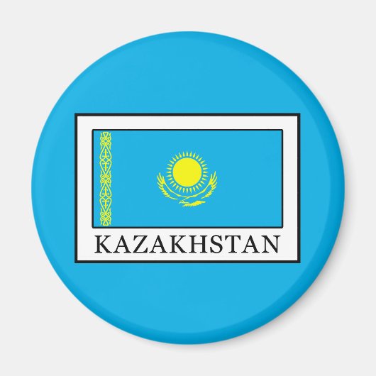 Kazachstan Magneet (Voorkant)