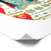 Kazachstan Matroesjka Poster (Hoek)