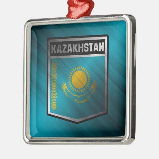 Kazachstan Metalen Ornament (Links)