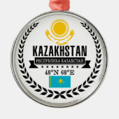 Kazachstan Metalen Ornament (Voorkant)