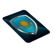 Kazachstan Metallic Emblem Magneet (Rechterzijde)