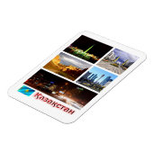 Kazachstan - Mozaïek - Magnet Magneet (Linkerzijde)