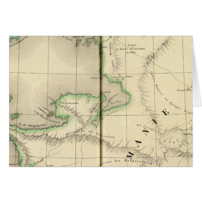 Kazachstan, Oezbekistan (Voorkant Horizontaal)