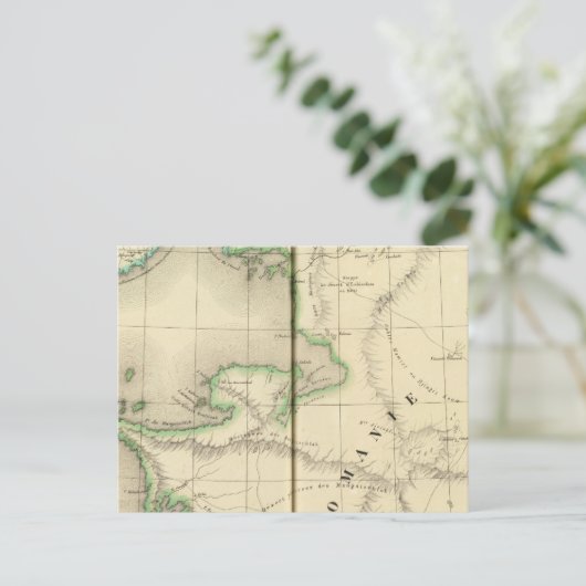 Kazachstan, Oezbekistan Briefkaart (Staand voorkant)