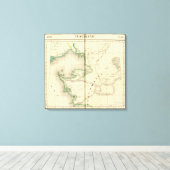 Kazachstan, Oezbekistan Canvas Afdruk (Insitu (Houten vloer))