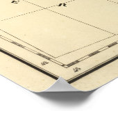 Kazachstan, Oezbekistan Poster (Hoek)