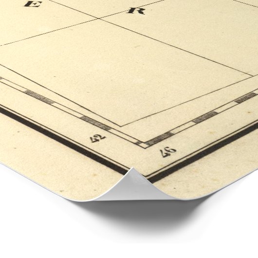 Kazachstan, Oezbekistan Poster (Hoek)