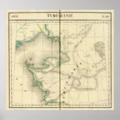 Kazachstan, Oezbekistan Poster (Voorkant)