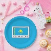Kazachstan Papieren Bordje (Feest)