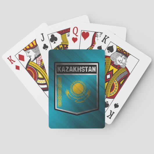 Kazachstan Pokerkaarten (Achterkant)