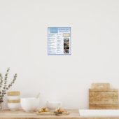 Kazachstan Poster (Keuken)