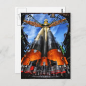 Kazachstan Rakete Briefkaart (Voorkant / Achterkant)