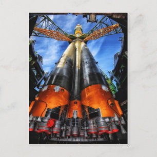 Kazachstan Rakete Briefkaart