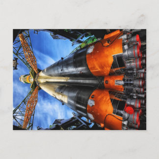 Kazachstan Rakete Briefkaart