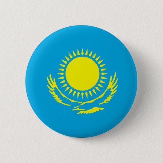 Kazachstan Ronde Button 5,7 Cm (Voorkant)