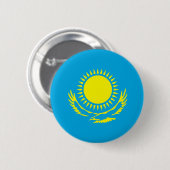 Kazachstan Ronde Button 5,7 Cm (Voorkant /achterkant)