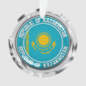 Kazachstan Round Emblem Ornament (voorkant)