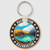 Kazachstan Sleutelhanger (Achterkant)
