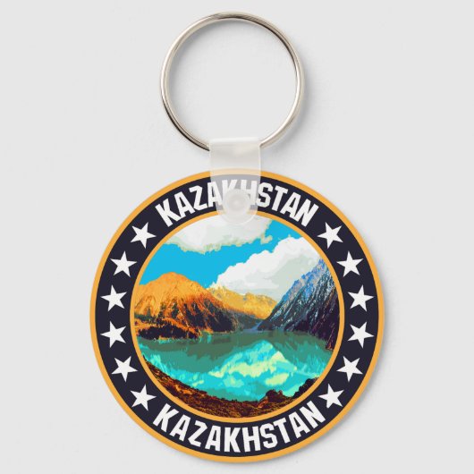 Kazachstan Sleutelhanger (Achterkant)